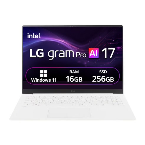 LG전자 2026 그램 프로 AI 17 코어Ultra5, 17Z90U-GS5CK, 256GB, 16GB, WIN11 Home
