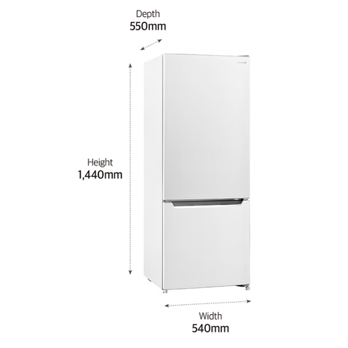 캐리어 클라윈드 콤비 205L 2도어 냉장고 방문설치 이미지 3