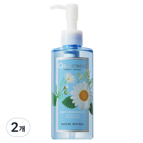 네이처리퍼블릭 포레스트 가든 캐모마일 클렌징 오일, 200ml, 2개