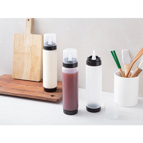 코멧 잘라쓰는 실리콘노즐 소스통 실사용 후기 | 효과 있을까? - 상품 이미지 3