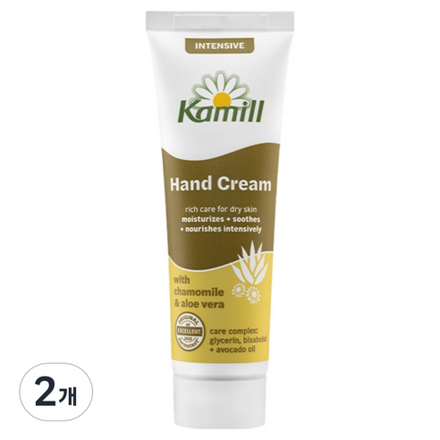 카밀 핸드크림 인텐시브, 2개, 30ml