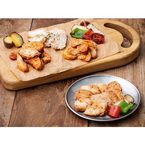 굽네 소스가 맛있는 닭가슴살 4종 x 2개입 세트 (냉동) 후기 분석 - 레드 크림 커리 상세 컷