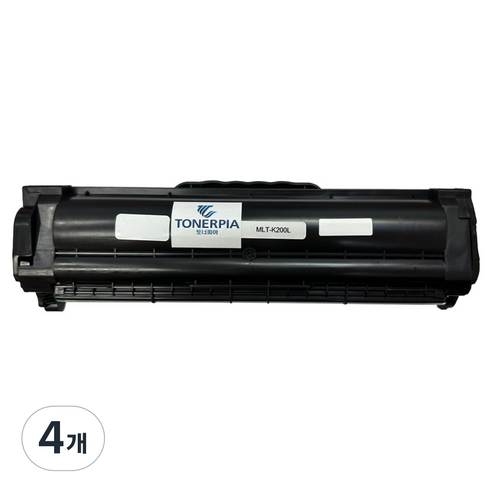 토너피아 호환 재생 토너 MLT-K200L, BLACK, 4개