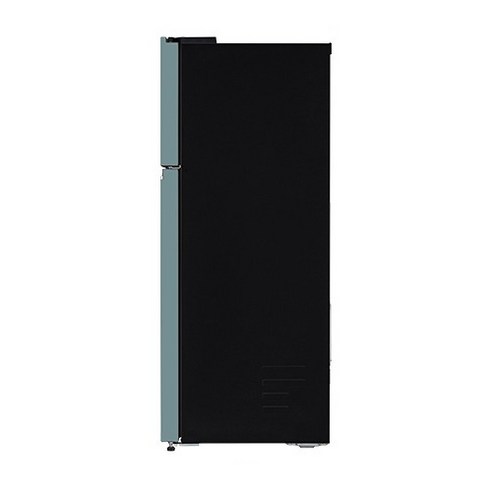 [색상선택형] LG전자 오브제 335L 2도어 냉장고 메탈 방문설치 후기 분석 - 측면 실루엣