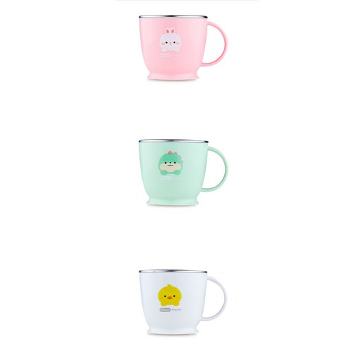 에디슨 프렌즈 논슬립 스텐 한손컵 이미지 3