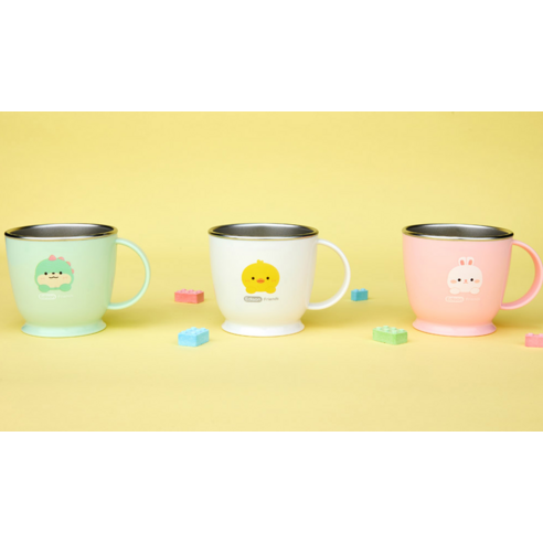 에디슨 프렌즈 논슬립 스텐 한손컵 이미지 4