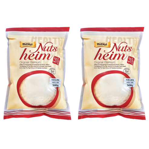 너츠하임 아몬드분말, 500g, 2개