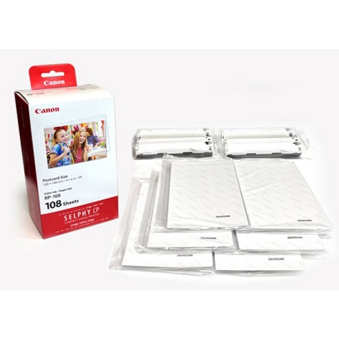 캐논 셀피 포토인화지 엽서사이즈 RP-108 이미지 3