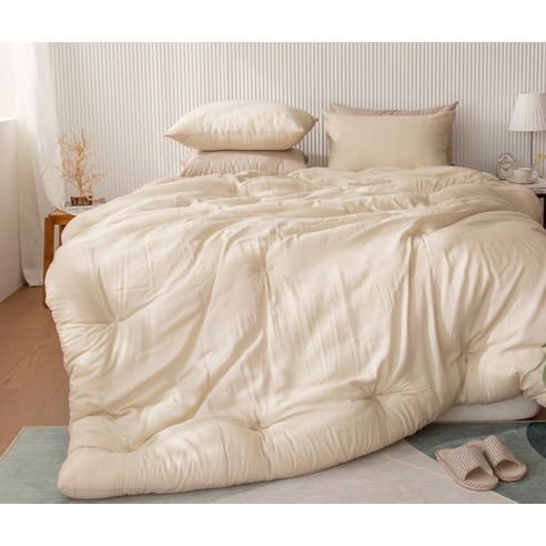 구름 위를 걷는 듯한 포근함, 그래이불 샤르르 모달 100 차렵이불