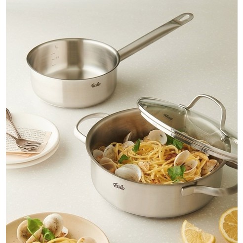 휘슬러 인덕션 샌프란시스코 냄비세트 후기 분석 - 냄비 내부 눈금