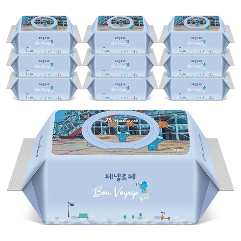 페넬로페 본보야지 퐁피두 아기물티슈 캡형 육아맘 솔직 후기 | 실사용 리뷰 썸네일