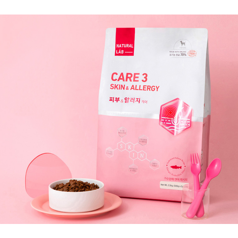 네츄럴랩 강아지 케어 유기농 기능성 사료 이미지 3