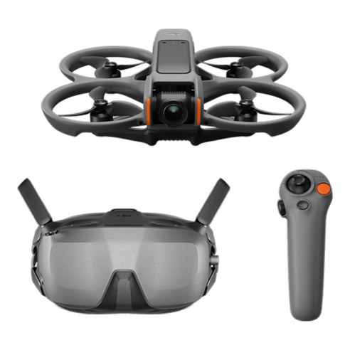 DJI Avata 2 플라이 자동 콤보 드론 + 배터리 세트, 혼합색상, 1세트