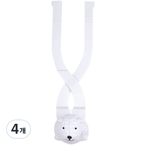 바니랜드 북극곰 눈집게 C-04, 4개