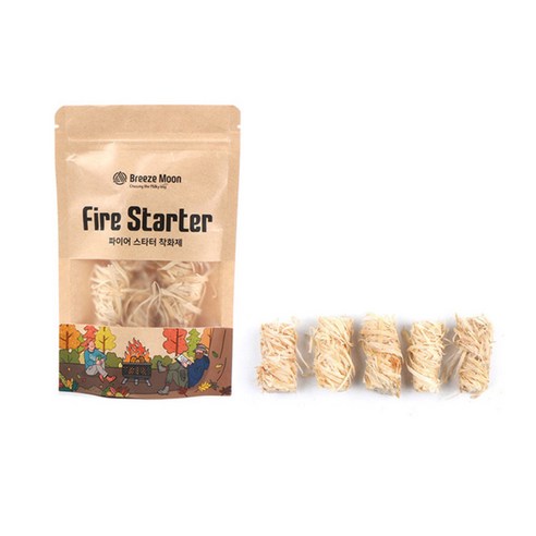 브리즈문 우드 고체연료 파이어스타터 착화제 이미지 2