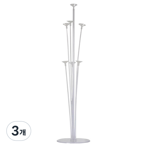 파티짱 풍선 스탠드 71cm, 3개