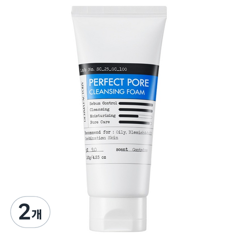 더마팩토리 퍼펙트 모공 클렌징폼, 120g, 2개