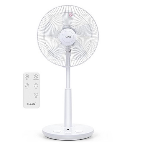 시원한 바람, 부드러운 터치! 한경희이지라이프 초미세풍 발터치 리모컨 선풍기 HAAN-HDC230 리뷰
