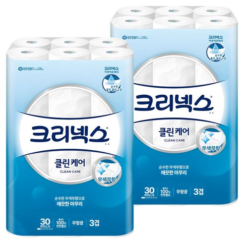 크리넥스 클린케어 천연펄프 3겹 고급롤화장지 솔직 후기 | 실사용자 리뷰 분석 썸네일