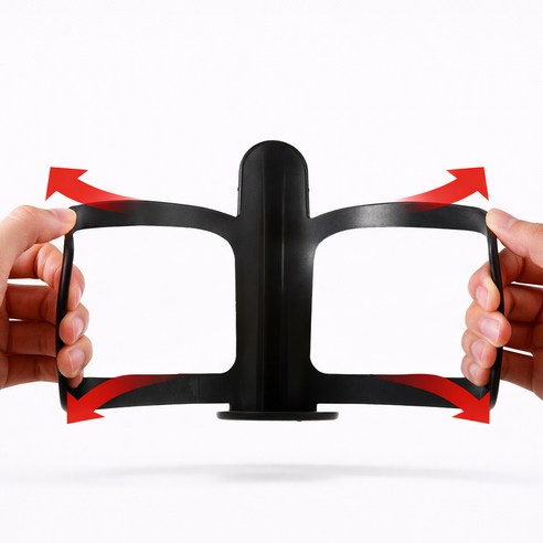 JUSTPICK 오토바이 스쿠터 유모차 대용량 컵홀더 거치대 이미지 2