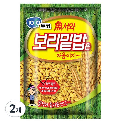 토코 보리밑밥, 400g, 2개