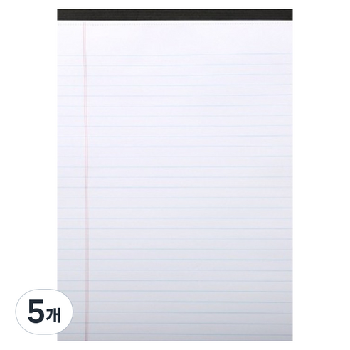 일상속반짝 학습메모 노트 A4, 화이트, 5개