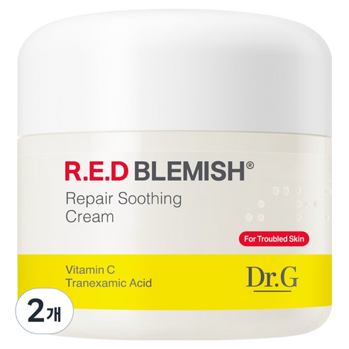 닥터지 레드 블레미쉬 흔적 수딩크림, 50ml, 2개