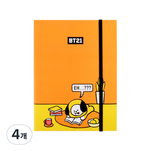 스튜디오에잇 라인프렌즈 BT21 다이어리M, 치미, 4개