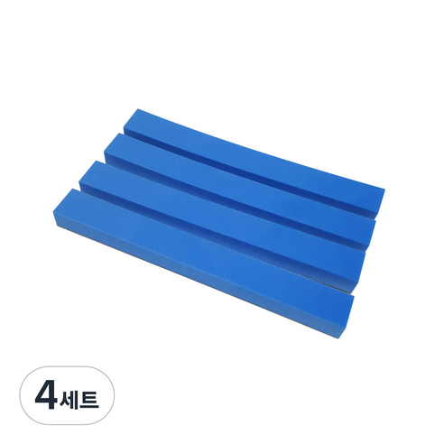 토드 순정형 스폰지 도어가드 130 4p, 블루, 4세트