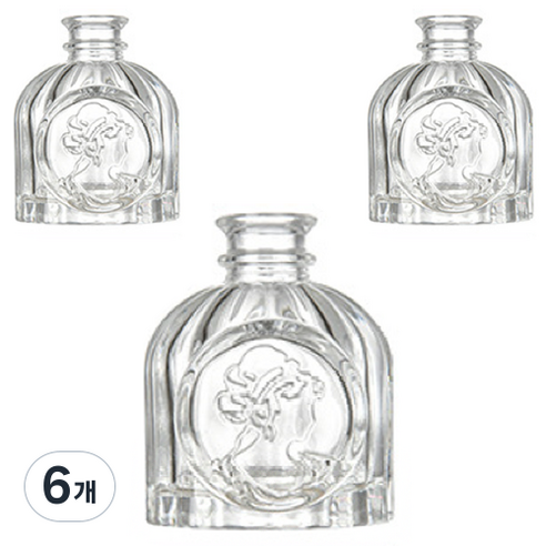 꼬까 여신 디퓨저 유리병, 100ml, 6개