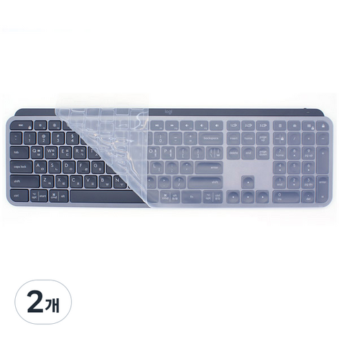 오랜웰 로지텍 MX KEYS 전용 실리콘 키스킨, 2개