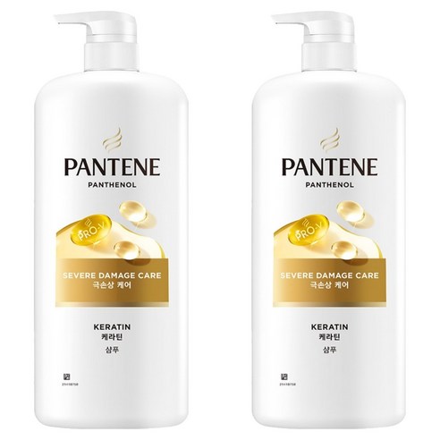 팬틴 극손상케어 샴푸 프루티 플로럴, 1.2L, 2개