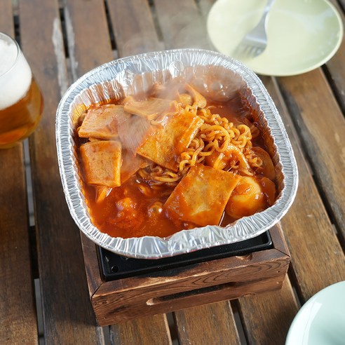 루바네 캠핑 일회용 사각 은박냄비 1000ml 운동러 솔직 후기 | 실사용 리뷰 - 상품 이미지 3