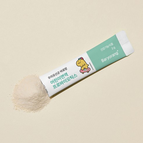 바료랑 우리유산균 어린이면역 프로바이오틱스 60g, 1개 이미지 3