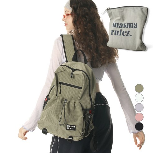 마스마룰즈 여성용 노마드 라이트 백팩