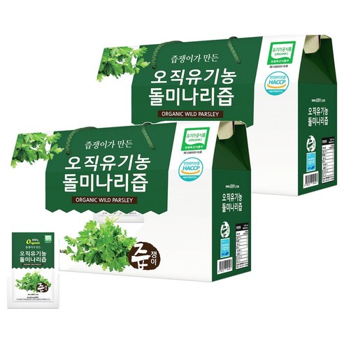 즙쟁이 오직 유기농 돌미나리즙 80ml, 60개 실사용 후기 | 효과 있을까? - 상품 이미지 1