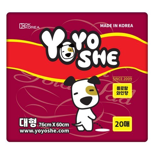 요요쉬 반려견용 배변패드 플로랄와인향 솔직 후기 | 실사용자 리뷰 분석 - 상품 이미지 1