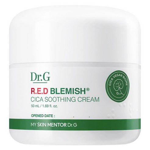 닥터지 레드 블레미쉬 시카 수딩 크림, 50ml, 1개