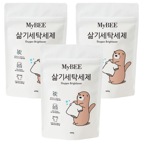 마이비 삶기 세탁세제 리필, 3개, 400g