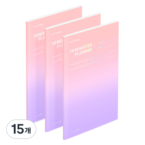 모트모트 텐미닛 플래너 31DAYS, 드림캐처, 15개
