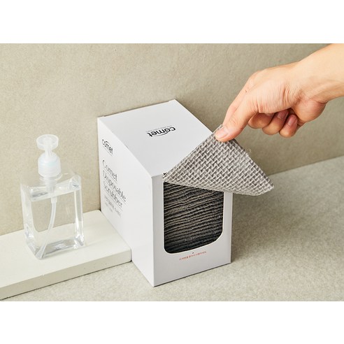 코멧 뽑아쓰는 일회용 수세미 이미지 3