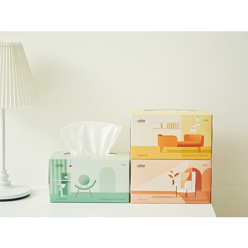 코멧 천연펄프 미용티슈, 부드러움과 가성비를 한 번에!