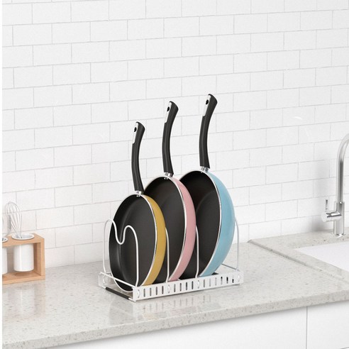 코멧 키친 확장형 후라이팬 정리대 실사용 후기 | 효과 있을까? - 상품 이미지 4