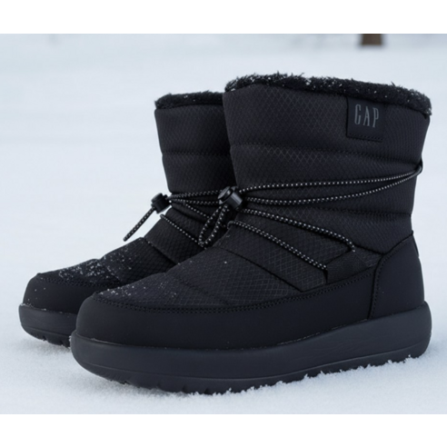 갭 여성용 레이브 부츠 전면 디자인, 겨울 필수 방한템