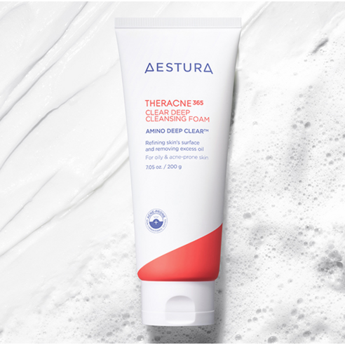 에스트라 테라크네365 클리어 딥 클렌징 폼 이미지 2