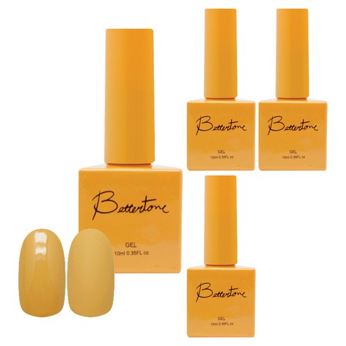 IVIt Beeter Tone Sweet Coco系列 美甲凝膠, BT-58(Yellow Skin), 10ml, 4瓶 - 彩色光療 ...