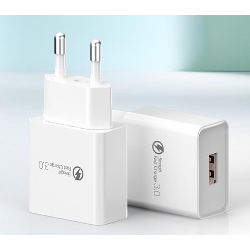 서가 퀵차지 USB 고속 충전기 어댑터 18W QC3.0 후기 분석 - 실제 사용 환경 연출