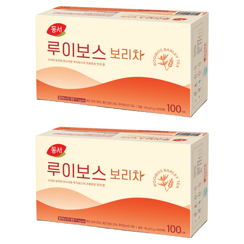 동서 루이보스 보리차, 1.5g, 100개입, 2개