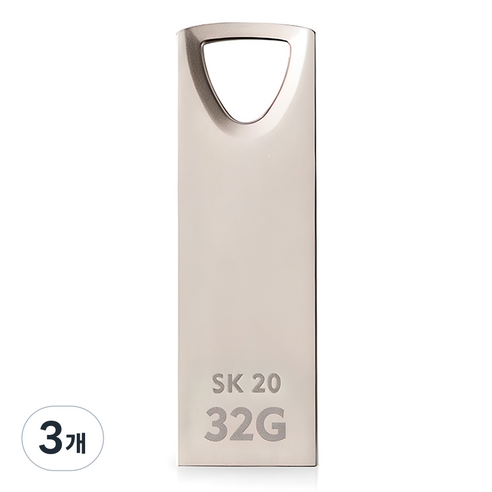 액센 SK20 USB 2.0, 32GB, 3개