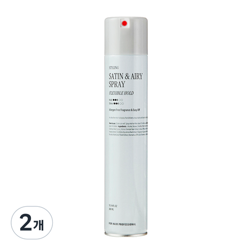 커리쉴 새틴 앤 에어리 스프레이, 300ml, 2개